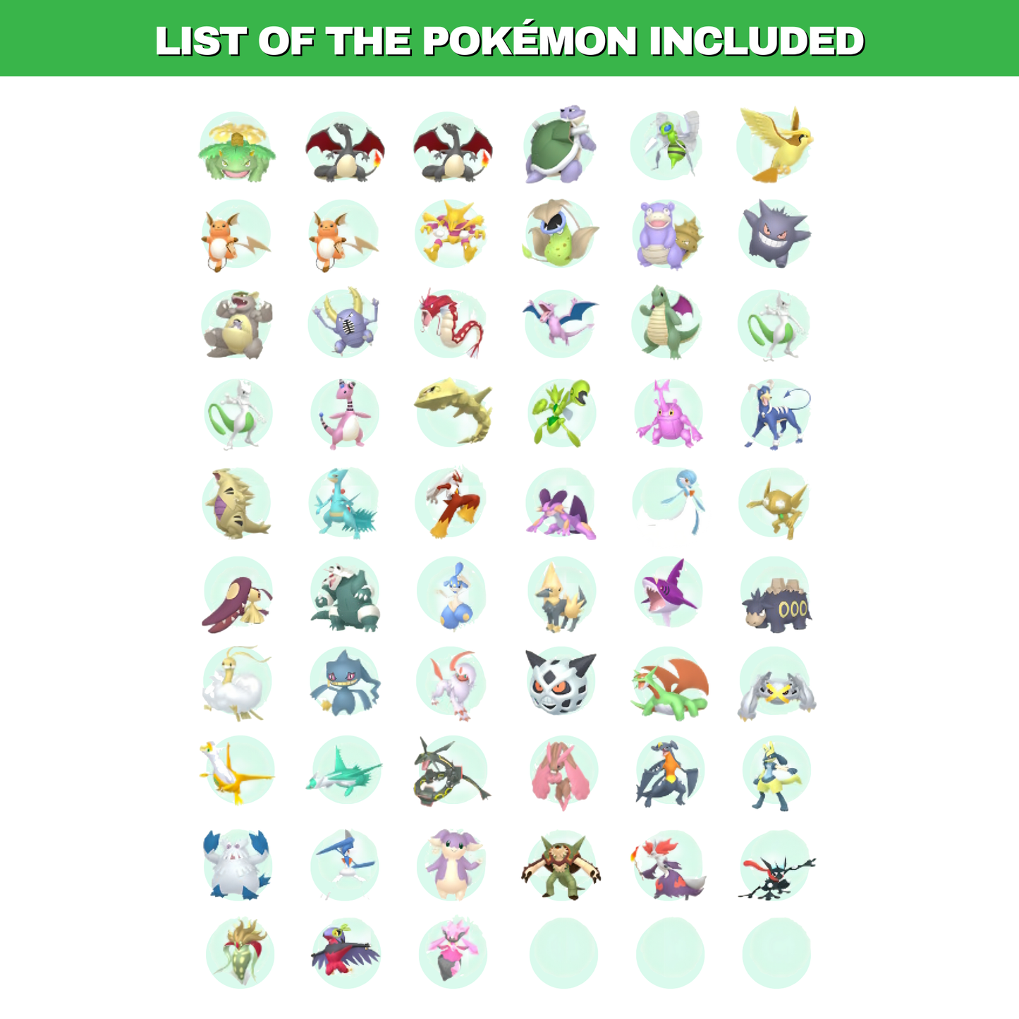 Mega Evolution Bundle Legends Z-A Pokémon HOME Complete Collection Shiny & Non Shiny 6 IV Ranked Battle Ready All Mega Evolved Forms