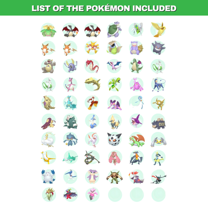 Mega Evolution Bundle Legends Z-A Pokémon HOME Complete Collection Shiny & Non Shiny 6 IV Ranked Battle Ready All Mega Evolved Forms