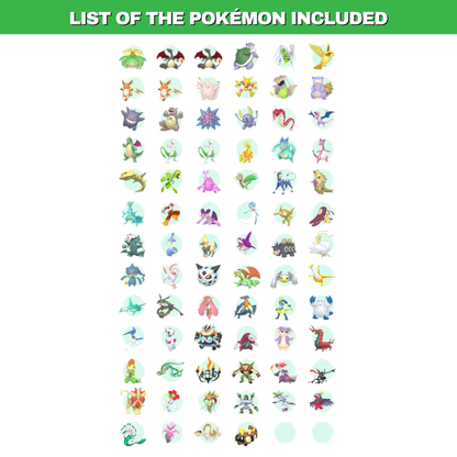 Mega Evolution Bundle Legends Z-A Pokémon HOME Complete Collection Shiny & Non Shiny 6 IV Ranked Battle Ready All Mega Evolved Forms