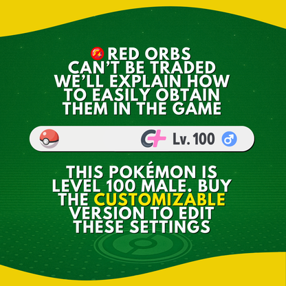 Mega Groudon Shiny or Non Shiny ✨ 6 IV Pokémon Legends Z-A Battle Ready ZA Z A