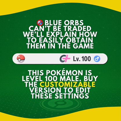 Mega Kyogre Shiny or Non Shiny ✨ 6 IV Pokémon Legends Z-A Battle Ready ZA Z A