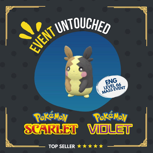 Morpeko Mass Outbreak October 2024 Event Untouched IV Pokémon Scarlet Violet