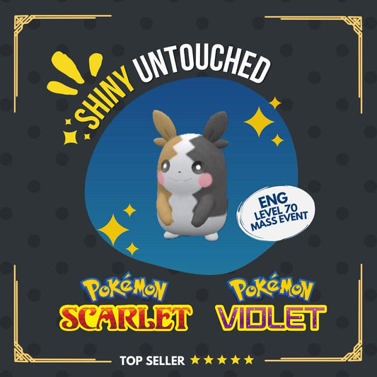 Morpeko Shiny Mass Outbreak July 25 Event Untouched IV Pokémon Scarlet Violet