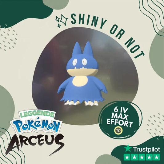 Munchlax Shiny ✨ Legends Pokémon Arceus 6 Iv Max Effort Custom Ot Level Gender