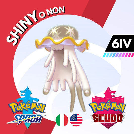 Nihilego Shiny o Non 6 IV Competitivo Legit Pokemon Spada Scudo Sword Shield