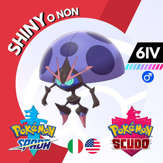 Orbeetle Shiny o Non 6 IV Competitivo Legit Pokemon Spada Scudo Sword Shield