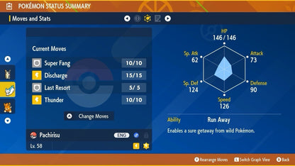 Pachirisu Shiny Mass Outbreak July 25 Event Untouched IV Pokémon Scarlet Violet