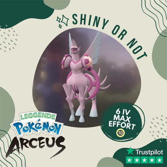 Palkia Origin Shiny ✨ Legends Pokémon Arceus 6 Iv Max Effort Custom Ot Gender