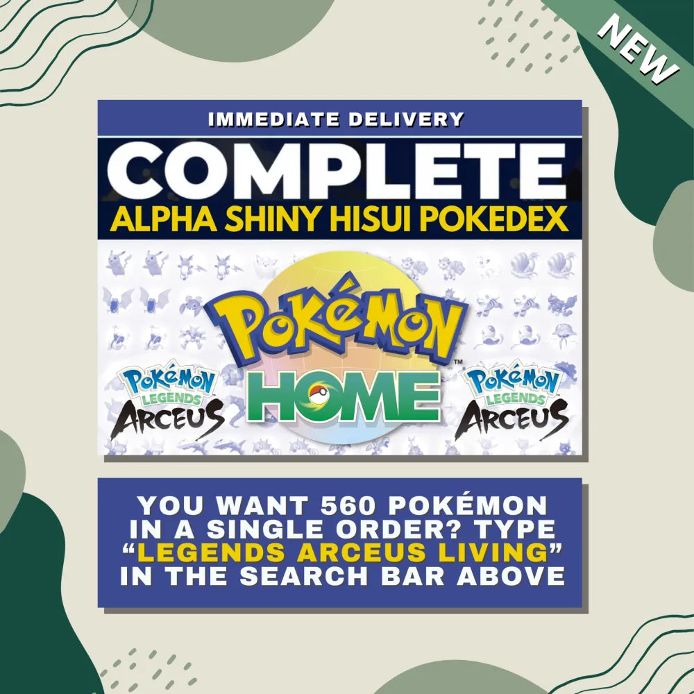Pokemon Legends Arceus - LV.100 ARCEUS (Not Shiny) Max Effort Levels - Nintendo Switch