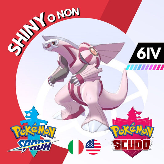 Palkia Shiny o Non 6 IV Competitivo Legit Pokemon Spada Scudo Sword Shield