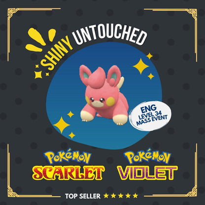 Pawmi Shiny Mass Outbreak July 25 Event Untouched IV Pokémon Scarlet Violet