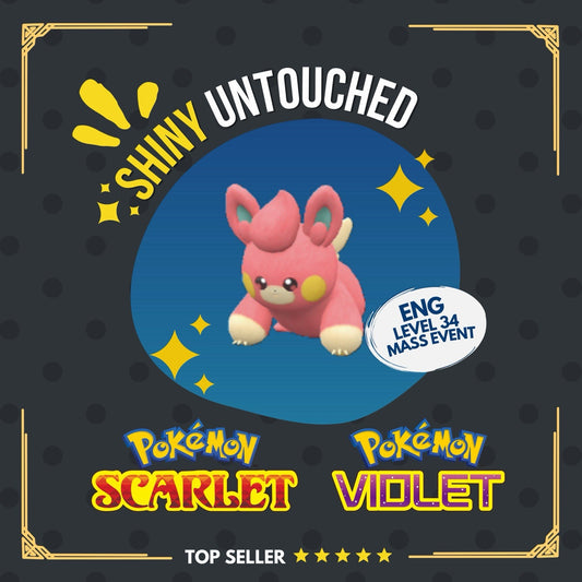 Pawmi Shiny Mass Outbreak July 25 Event Untouched IV Pokémon Scarlet Violet