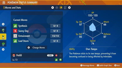 Petilil Shiny Mass Outbreak July 25 Event Untouched IV Pokémon Scarlet Violet