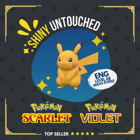 Pikachu Shiny Event July Pikachu Mass Outbreak Untouched Pokémon Scarlet Violet