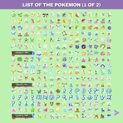 Pokémon Brilliant Diamond Shining Pearl Complete Shiny Living Dex & Strategy Guide Custom OT name Pokedex Pokémon HOME 6IV