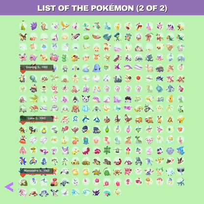 Pokémon Brilliant Diamond Shining Pearl Complete Shiny Living Dex & Strategy Guide Custom OT name Pokedex Pokémon HOME 6IV