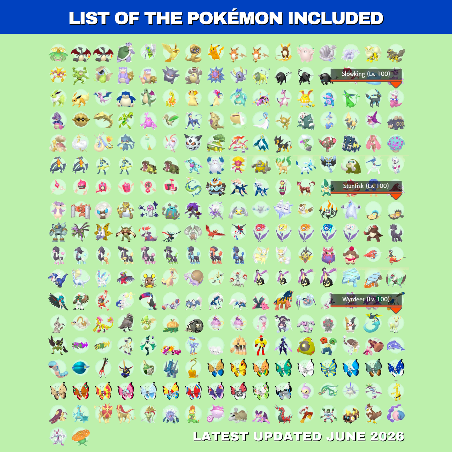 Pokémon CHAMPIONS Complete Bundle HOME Shiny Living Dex Competitive IV Pokedex Legit Legal Compatible with all games