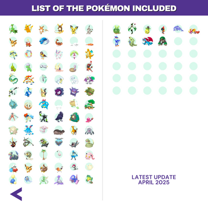 Pokémon HOME 2022 2023 2024 2025 Untouched Event Complete Collection Scarlet Violet Tera Raid Mystery Gift Distribution Bundle Custom Trainer name