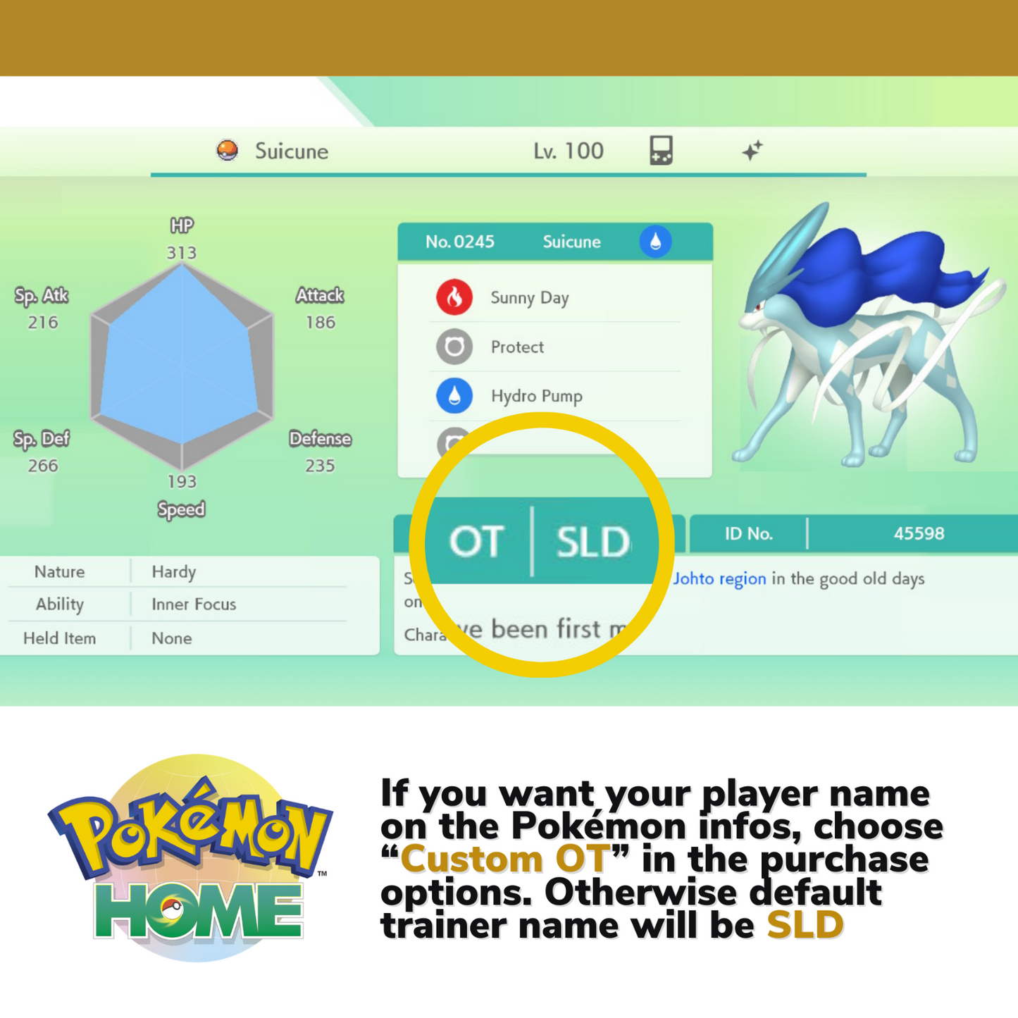 Pokémon HOME Gold & Silver 2000s Full Johto Untouched Shiny Living Dex Complete
