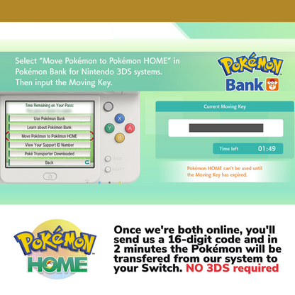 Pokémon HOME Gold & Silver 2000s Full Johto Untouched Shiny Living Dex Complete