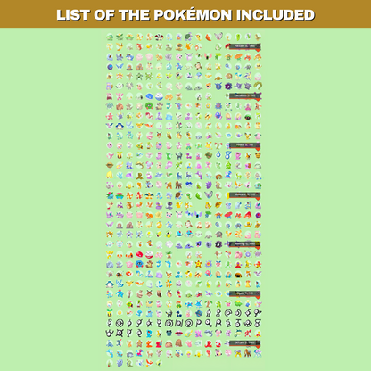 Pokémon HOME Gold & Silver 2000s Full Johto Untouched Shiny Living Dex Complete