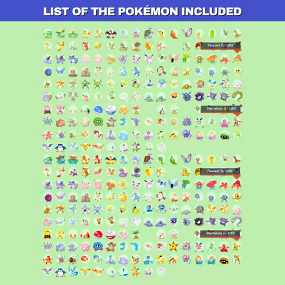 Pokémon HOME Red & Blue 2000s Kanto Full Untouched IV Shiny Living Dex Complete