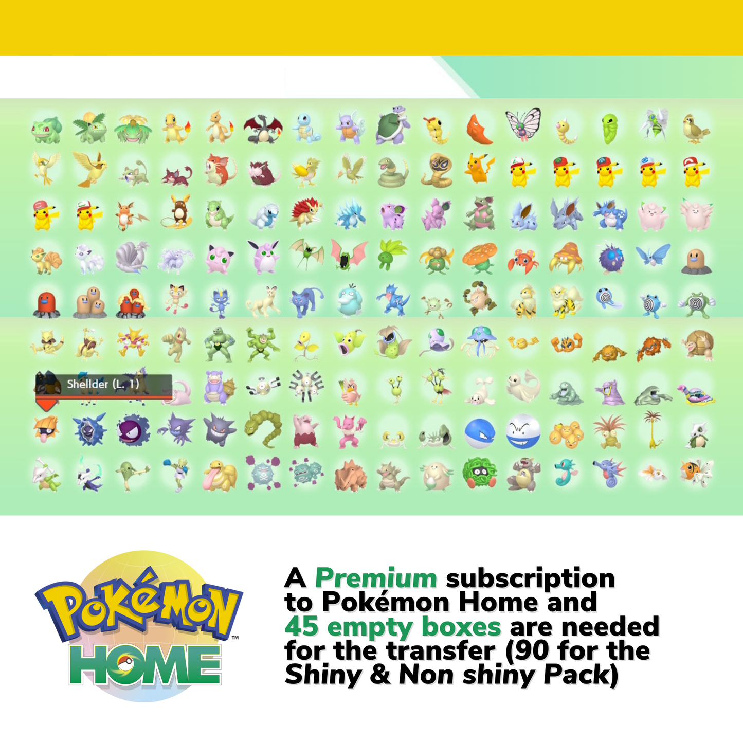 Pokémon HOME Shiny Living Dex 1300 Legit Pokedex OT Custom Complete from Bulbasaur to Pecharunt Scarlet Violet Competitive 6 IV by Il mio negozio | Shiny Living Dex