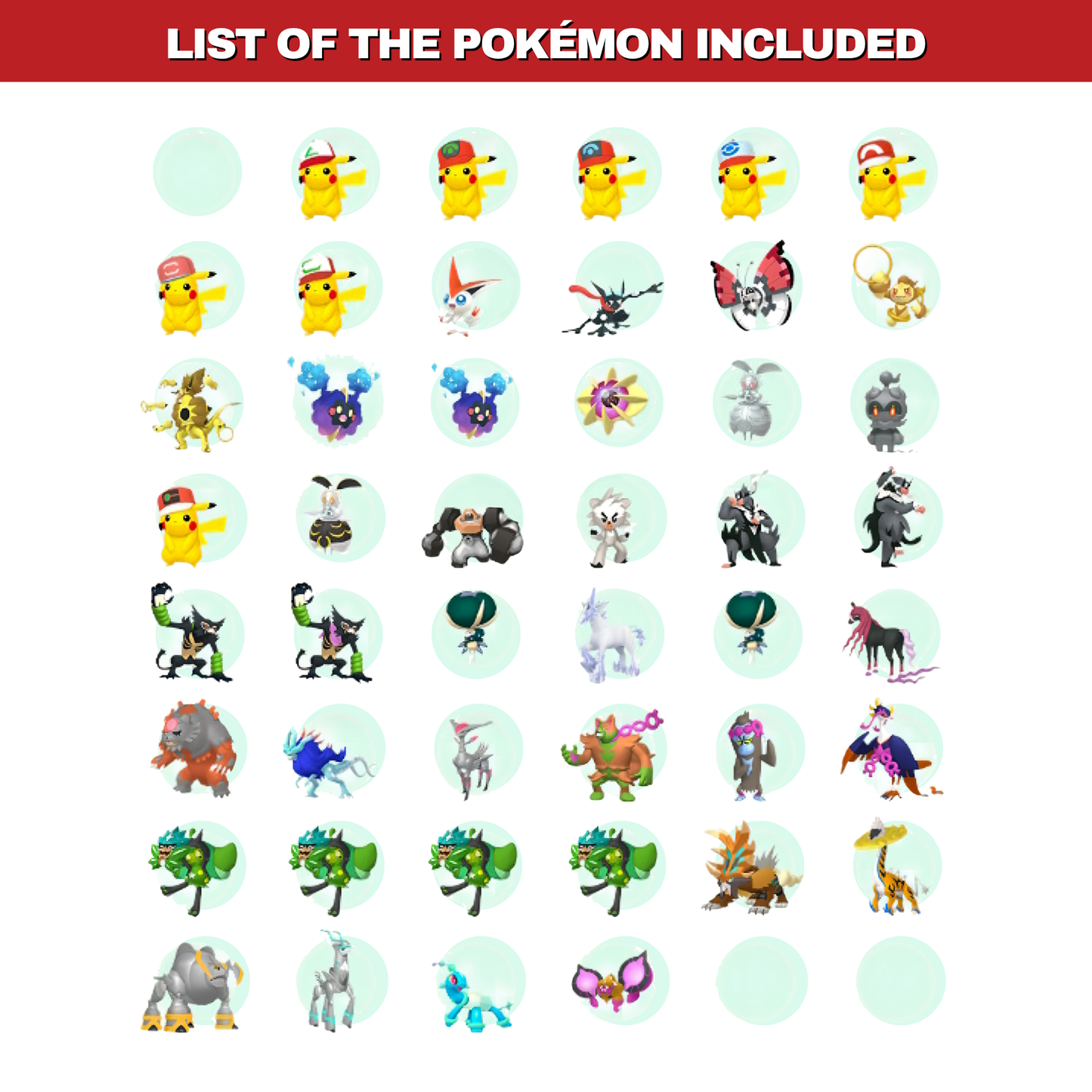 Pokémon HOME Shiny Locked Complete Collection Bundle Scarlet Violet Compatible Magearna Hoopa Ogerpon Terapagos Shiny
