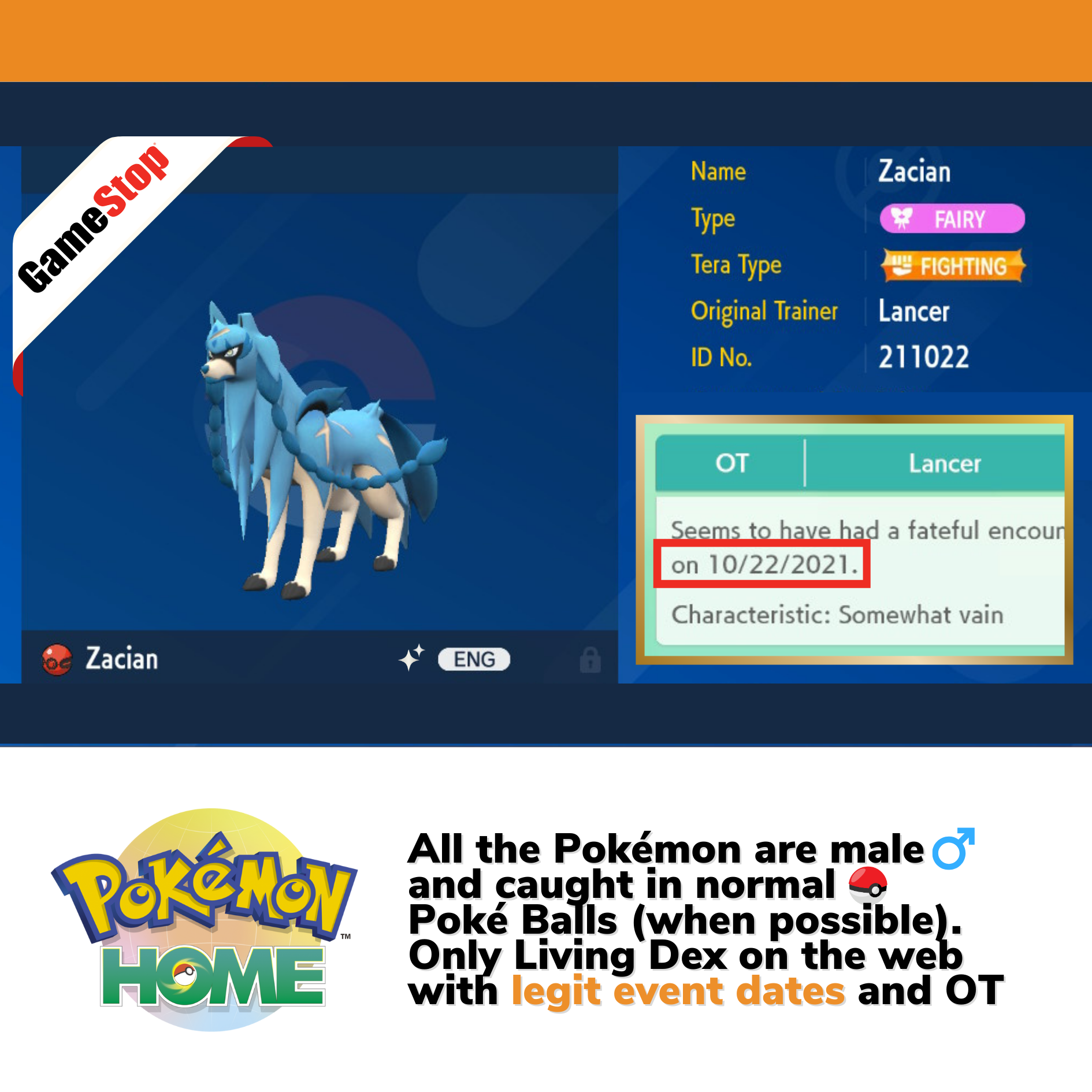 Pokémon Scarlet Violet Complete Shiny Living Dex + DLC Pokedex Full 6IV Paldea Custom OT name Pokemon HOME 6IV Competitive Sets by Il mio negozio | Shiny Living Dex