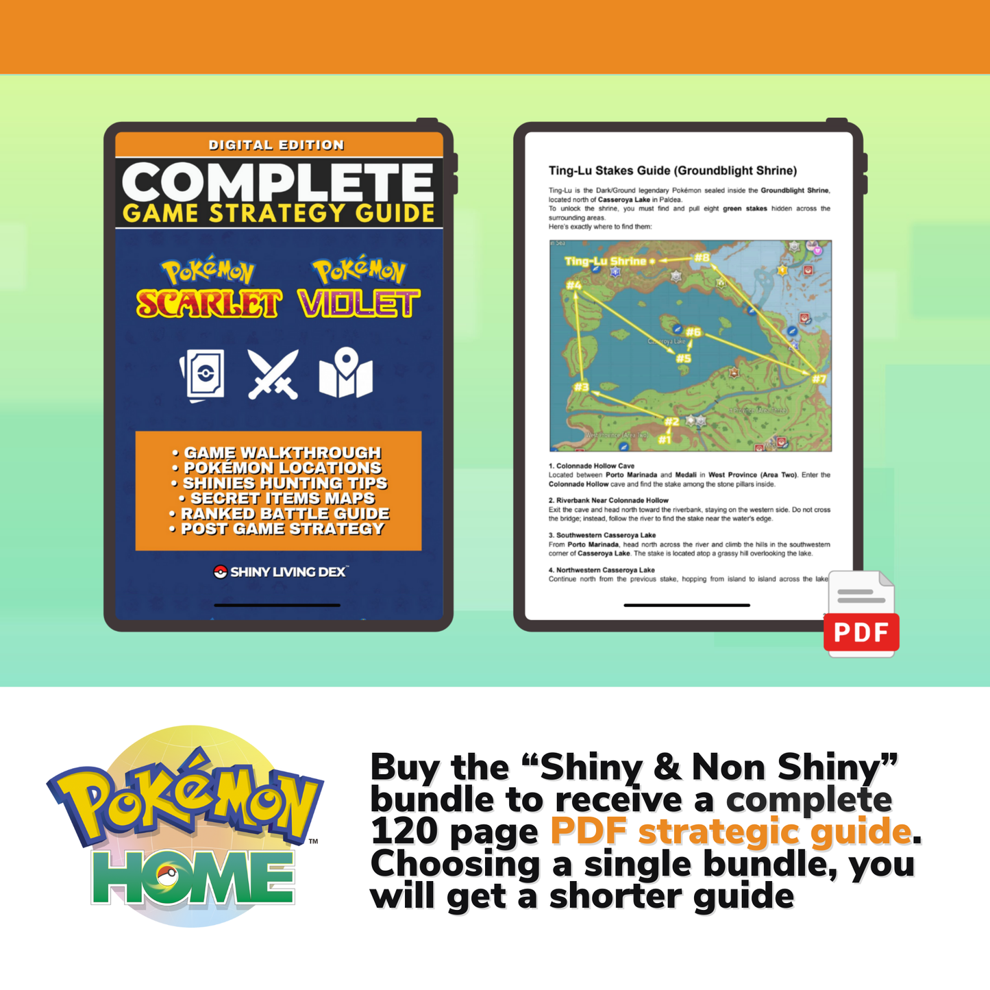 Pokémon Scarlet Violet Complete Shiny Living Dex & Strategic Guide Pokedex Paldea Custom OT Pokemon HOME 6IV All Competitive