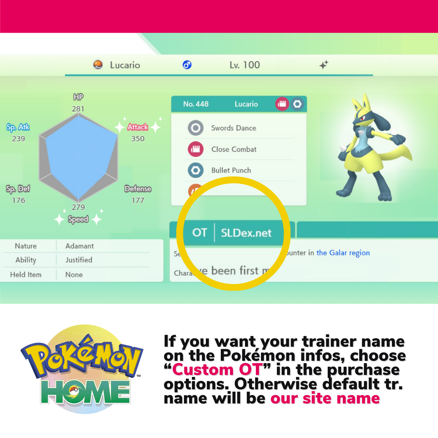 Pokémon Sword Shield Complete Shiny Living Dex & Strategic Guide Custom OT Name Galar Pokedex Competitive Pokémon HOME