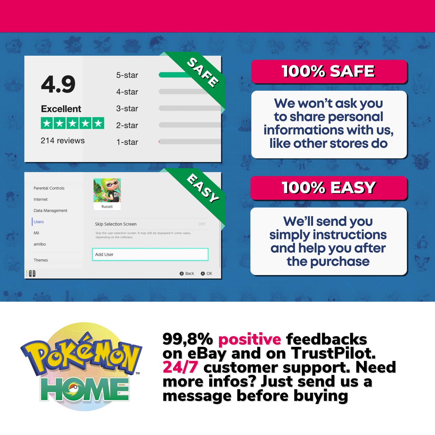 Pokémon Sword Shield Complete Shiny Living Dex & Strategic Guide Custom OT Name Galar Pokedex Competitive Pokémon HOME