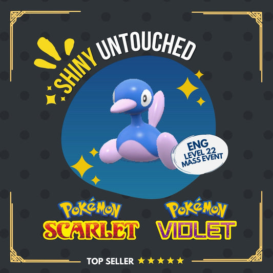 Porygon 2 Shiny Event Mass Outbreaks 2025 Untouched IV Pokémon Scarlet Violet