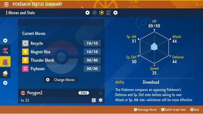 Porygon 2 Shiny Event Mass Outbreaks 2025 Untouched IV Pokémon Scarlet Violet