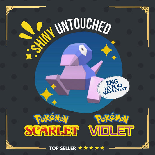 Porygon Shiny Event Mass Outbreaks 2025 June Untouched IV Pokémon Scarlet Violet