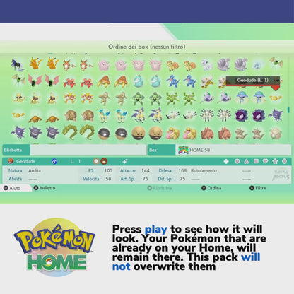 Pokémon Legends Arceus Complete Alpha Shiny Living Dex & Strategic Guide Custom OT name Pokedex Pokémon HOME 6IV Competitive