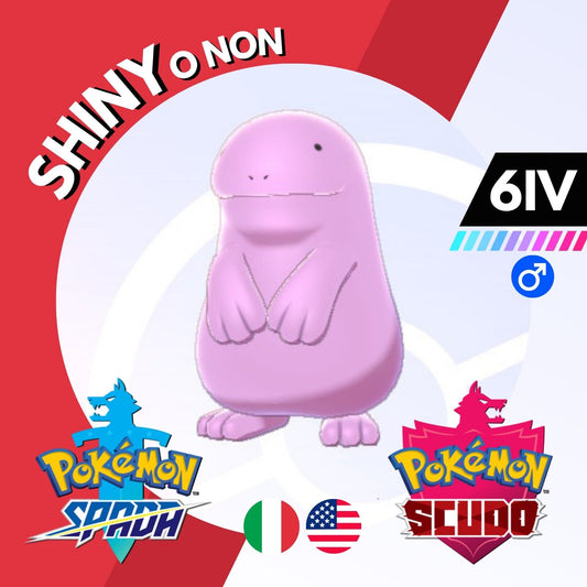 Quagsire Shiny o Non 6 IV Competitivo Legit Pokemon Spada Scudo Sword Shield