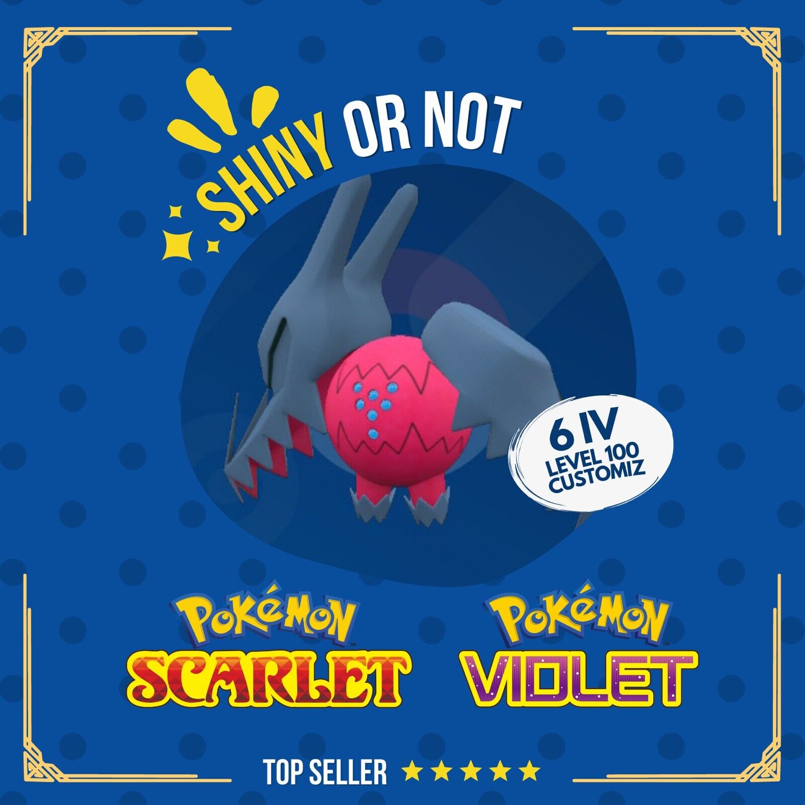 Regidrago Shiny or Non ✨ 6 IV Competitive Customizable Pokémon Scarlet Violet by Shiny Living Dex | Shiny Living Dex