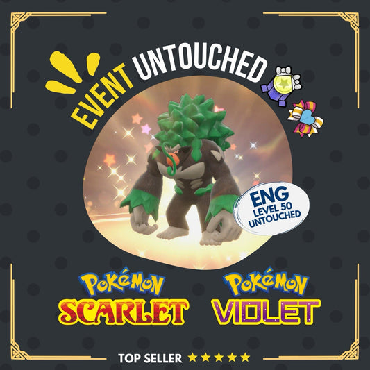 Rillaboom Event Wei Chyr 2025 250419 Asia Untouched IV Pokémon Scarlet Violet