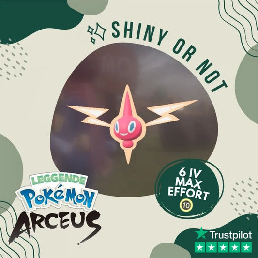 Rotom Shiny ✨ Legends Pokémon Arceus 6 Iv Max Effort Custom Ot Level Gender