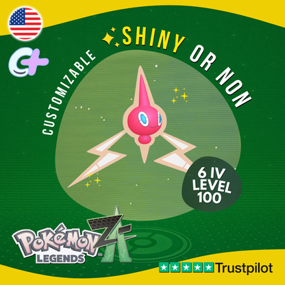 Rotom Standard Shiny or Non ✨6 IV Pokémon Legends Z-A Custom Customizable ZA Z A