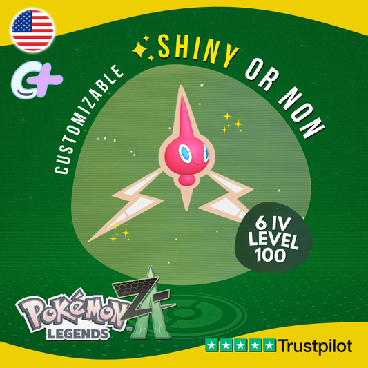 Rotom Standard Shiny or Non ✨6 IV Pokémon Legends Z-A Custom Customizable ZA Z A