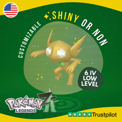 Sableye Shiny or Non ✨ 6 IV Pokémon Legends Z-A Competitive Customizable ZA Z A