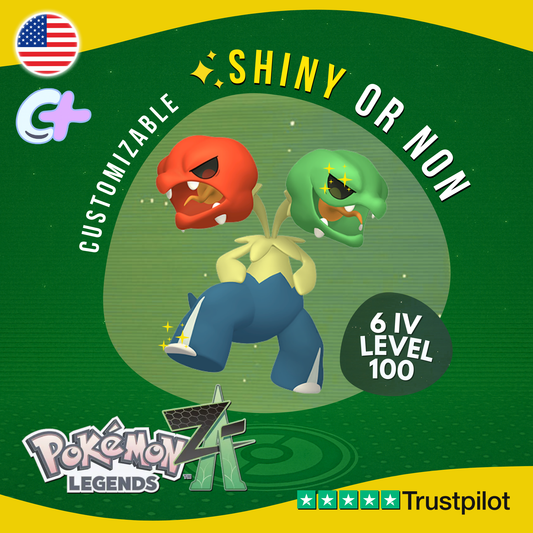Scovillain Shiny or Non 6 IV Pokémon Legends Z-A Competitive Customizable ZA Z A