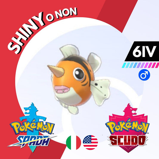 Seaking Shiny o Non 6 IV Competitivo Legit Pokemon Spada Scudo Sword Shield