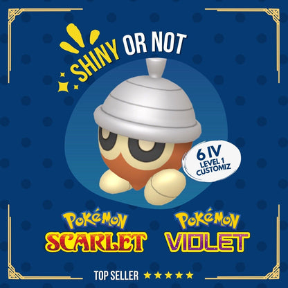 Seedot Shiny or Non ✨ 6 IV Customizable Nature Level OT Pokémon Scarlet Violet by Shiny Living Dex | Shiny Living Dex