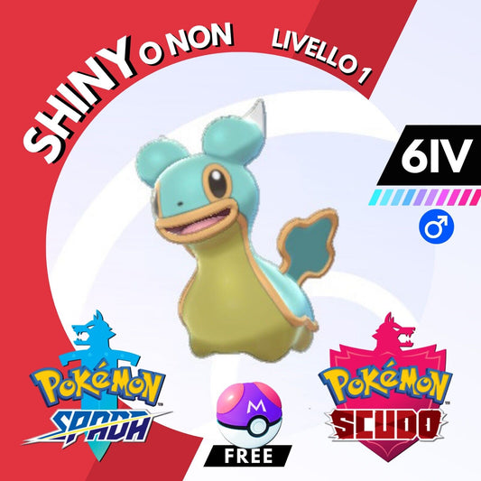 Shellos East Est Shiny o Non 6 IV e Master Ball Pokemon Spada Scudo Sword Shield