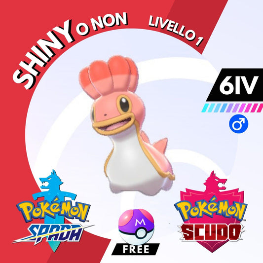 Shellos Weast Ovest Shiny 6 IV e Master Ball  Pokemon Spada Scudo Sword Shield