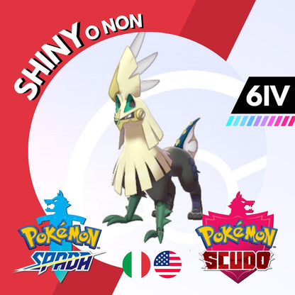 Silvally Shiny o Non 6 IV Competitivo Legit Pokemon Spada Scudo Sword Shield