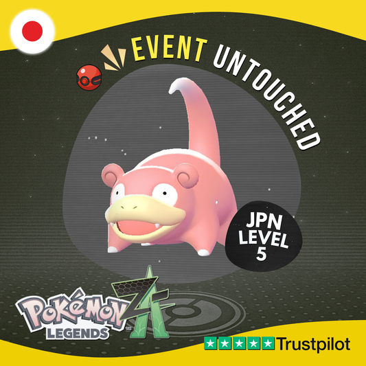 Slowpoke Event 2025 PokéCenter 251024 Kagawa Legit Pokémon Legends Z-A ZA Z A